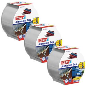 Tesa 56223-00500-12 Aluminium-Klebeband Aluminium (L x B) 10m x 50mm 3St.