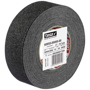 Tesa ANTI-RUTSCH 60955-00000-00 Anti-Rutschband tesa Schwarz (L x B) 18m x 50mm 1St.