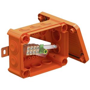 obobettermann OBO Bettermann 7205740 Abzweigkasten mit Schraubklemmen, halogenfrei (L x B) 150mm x 116mm 1St.
