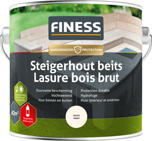 Finess steigerhoutbeits grey wash 2.5 ltr