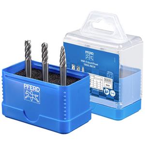PFERD 21901906 Freesstiftset Hardmetaal 6 mm Schachtdiameter 6 mm