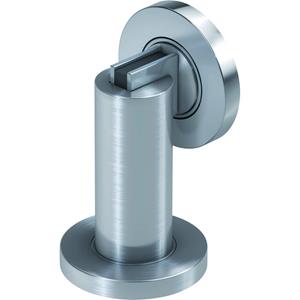 Basi  Magnet-Türfeststeller - MTS 24, Edelstahl, Stoppt und hält die Tür fest, Wand- oder Bodenmontage, 1 Stück