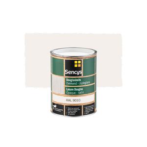 Sencys beits douglas hout dekkend RAL9010 2,5L