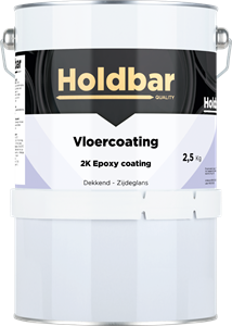 Holdbar Vloercoating Lichtgrijs (RAL 7035) 2,5 kg