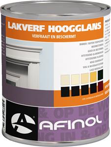 Afinol Hoogglans Lakverf Mergelwit (G0.05.85) 750 ml