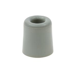 Deurbuffer / deurstopper grijs rubber 35 x 30 mm -