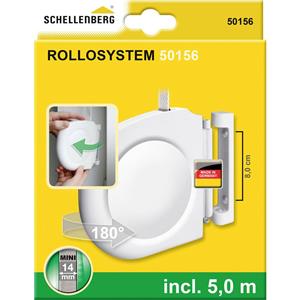 Schellenberg 50156 Gurtwickler Aufputz Passend für (Rollladensysteme) Schellenberg Mini
