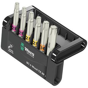 Wera Bit-Check 6 Wood TX HF 1 05056470001 Torx-Bit 6 Teile