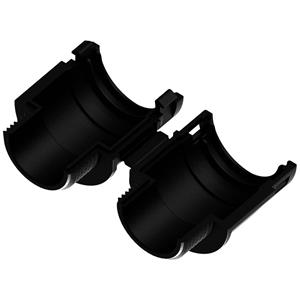 fränkischerohrwerke Fränkische Rohrwerke 4910300300 Verbindungselement 102mm Schwarz 10St.