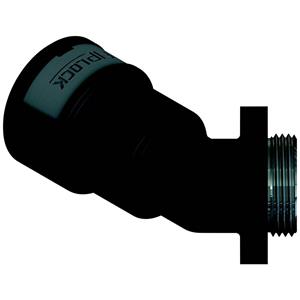 fränkischerohrwerke Fränkische Rohrwerke 4891189400 Verschraubung 122mm Schwarz 4St.