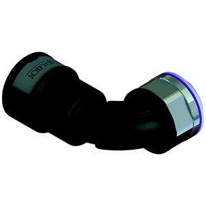 fränkischerohrwerke Fränkische Rohrwerke 4890732500 Verschraubung 129.3mm Schwarz 4St.