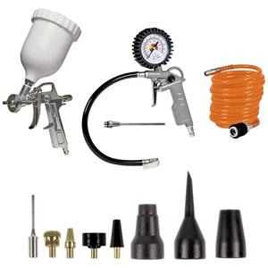 Einhell Druckregler »Einhell Einhell Kompressoren-Zubehör Druckluftset 12 tlg. 4139720 Druckluft-Werkzeug-Set 1 Set«