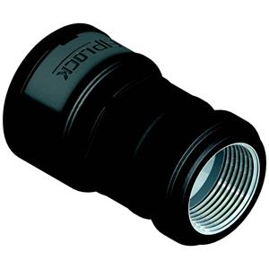 fränkischerohrwerke Fränkische Rohrwerke 4891392000 Verschraubung 58.1mm Schwarz 6St.