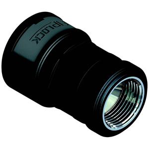 fränkischerohrwerke Fränkische Rohrwerke 4891392100 Verschraubung 52.9mm Schwarz 6St.
