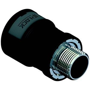 fränkischerohrwerke Fränkische Rohrwerke 4890472200 Verschraubung 43mm Schwarz 10St.