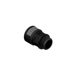 fränkischerohrwerke Fränkische Rohrwerke 4890305401 Verschraubung 40mm Grau 10St.