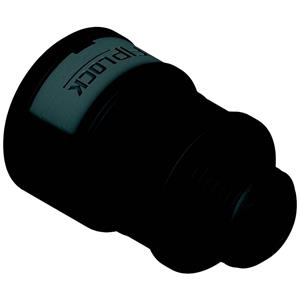 fränkischerohrwerke Fränkische Rohrwerke 4890305900 Verschraubung 44.5mm Schwarz 10St.