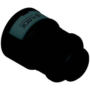 fränkischerohrwerke Fränkische Rohrwerke 4890307300 Verschraubung 52.4mm Schwarz 6St.