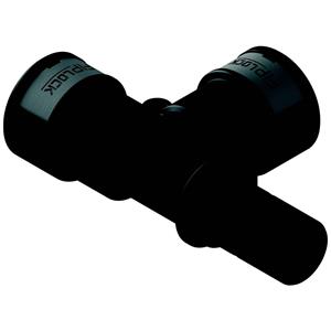 fränkischerohrwerke Fränkische Rohrwerke 4891905500 T-Stück Schwarz 4St.