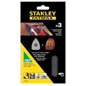 Stanley FatMax Schuurgaas Multischuurmachine Driehoek Quickfit 120gr