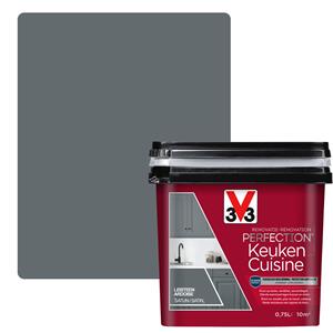 V33 keukenverf Renovatie Perfection leisteen zijdeglans 750ml