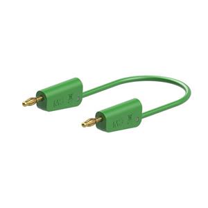 Stäubli LK-4A-S10 Meetsnoer [ - ] 100 cm Groen 1 stuk(s)