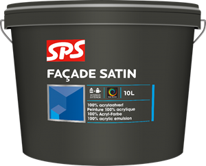 SPS Façade Satin Buiten Muurverf 4 Liter