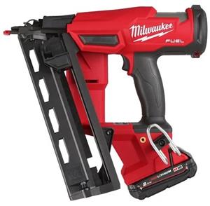 Milwaukee M18 FUEL 16 GA afwerkingstacker | 32-63mm | 18V | 2.0Ah Li-Ion accu - 4933478092