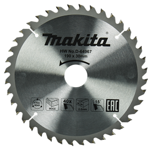 Makita D-64967 Cirkelzaagblad Hout | Mtools