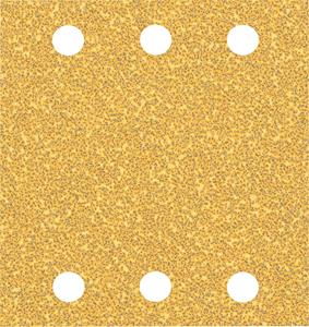 Bosch 2608901654 Schuurpapier voor vlakschuurmachine Korrelgrootte 40 (l x b) 107 mm x 115 mm 50 stuk(s)