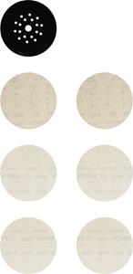 Bosch 2608901667 Schuurnet voor wand- en plafondschuurmachine Korrelgrootte 80, 120, 180 (Ø) 225 mm 1 set(s)