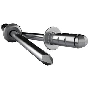 Gesipa 1433866 Blindniete (Ø x L) 3.2mm x 8mm Stahl Stahl 1000St.