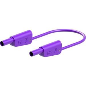 Stäubli SLK-4N-S25 Meetsnoer [ - ] 50 cm Violet 1 stuk(s)