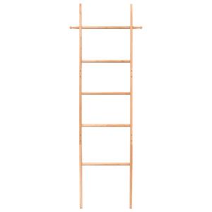 vidaXL Handdoekenladder 170 cm massief walnotenhout