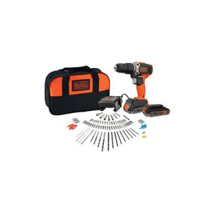 Black & Decker Schroef,-klopboormachine 18v ( 2 Accu's)