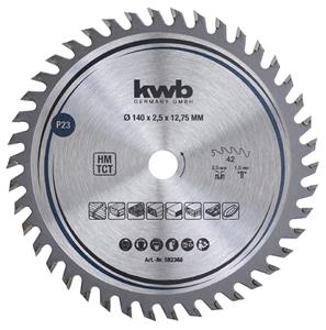 Kwb 582368 Kreissägeblatt 140 x 12.75mm 1St.