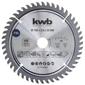 Kwb 583568 Kreissägeblatt 150 x 20mm 1St.