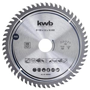 Kwb 586968 Kreissägeblatt 190 x 30mm 1St.