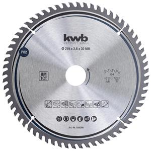 Kwb 588268 Kreissägeblatt 216 x 30mm 1St.