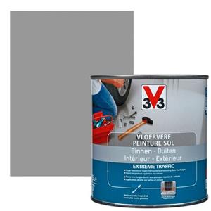 V33 Vloerverf Extreme Traffic Beton Zijdeglans 500ml