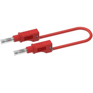 electropjp Electro PJP 2217/600V-CD1-200R Messleitung [Bananenstecker - Bananenstecker] 2.00m Rot 1St.