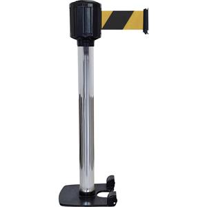 VISO RXLO1100SRNJ Verchroomde geleidestoppost sch/gele riemwasserdi (Ø x h) 80 mm x 1110 mm