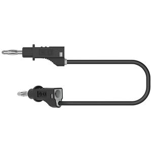 electropjp Electro PJP 2117-CD1-50N Meetsnoer [Bananenstekker - Bananenstekker] 50 cm Zwart 1 stuk(s)