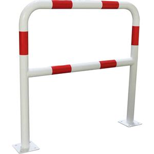 VISO BAR420RBFIX Veiligheidsreling Veiligheidshek van staal met bodemplaat (Ø x h) 40 mm x 1000 mm