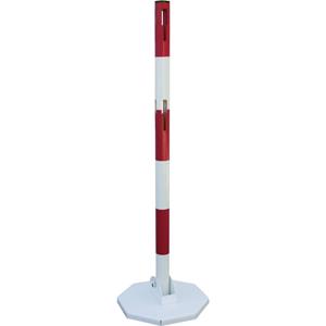 viso RS PRO 2111330 Rood/wit gevouwen metalen palen (Ø x h) 50 mm x 1000 mm