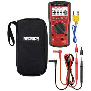 Benning MM 2-3 Hand-Multimeter digital CAT II 1000 V, CAT III 600 V, CAT IV 300V Anzeige (Counts): 6