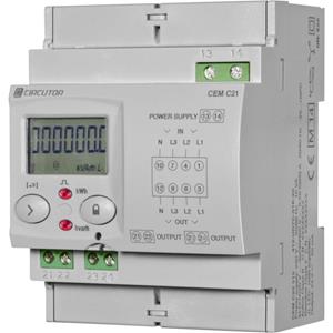 Circutor CEM-C21-485-DS-MID Drehstromzähler digital 65A MID-konform: Ja Single 1St.