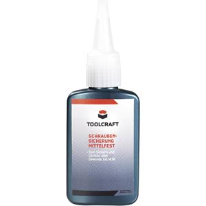 TOOLCRAFT TO-8193909 Schraubensicherung Festigkeit: mittel 50ml
