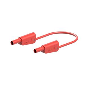 Stäubli SLK-4A-F25 Meetsnoer [ - ] 200 cm Rood 1 stuk(s)