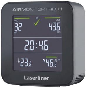 Laserliner AirMonitor FRESH Luchtkwaliteitsmeter 400 - 9999 ppm